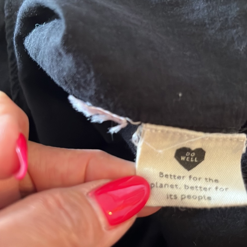 Madewell  black Puff-Sleeve Midi Dress - Picture 12 of 13